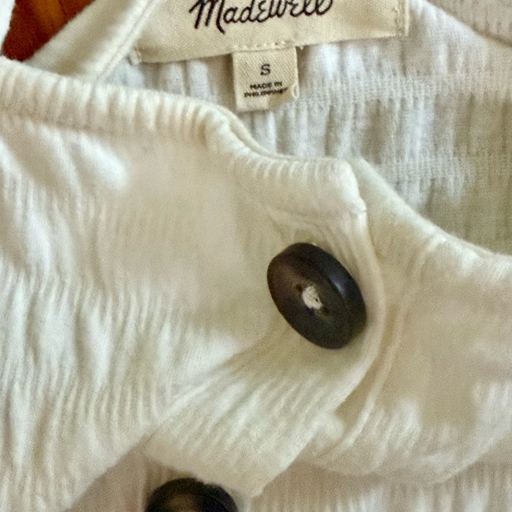Madewell cream sleeveless tank - Picture 4 of 7